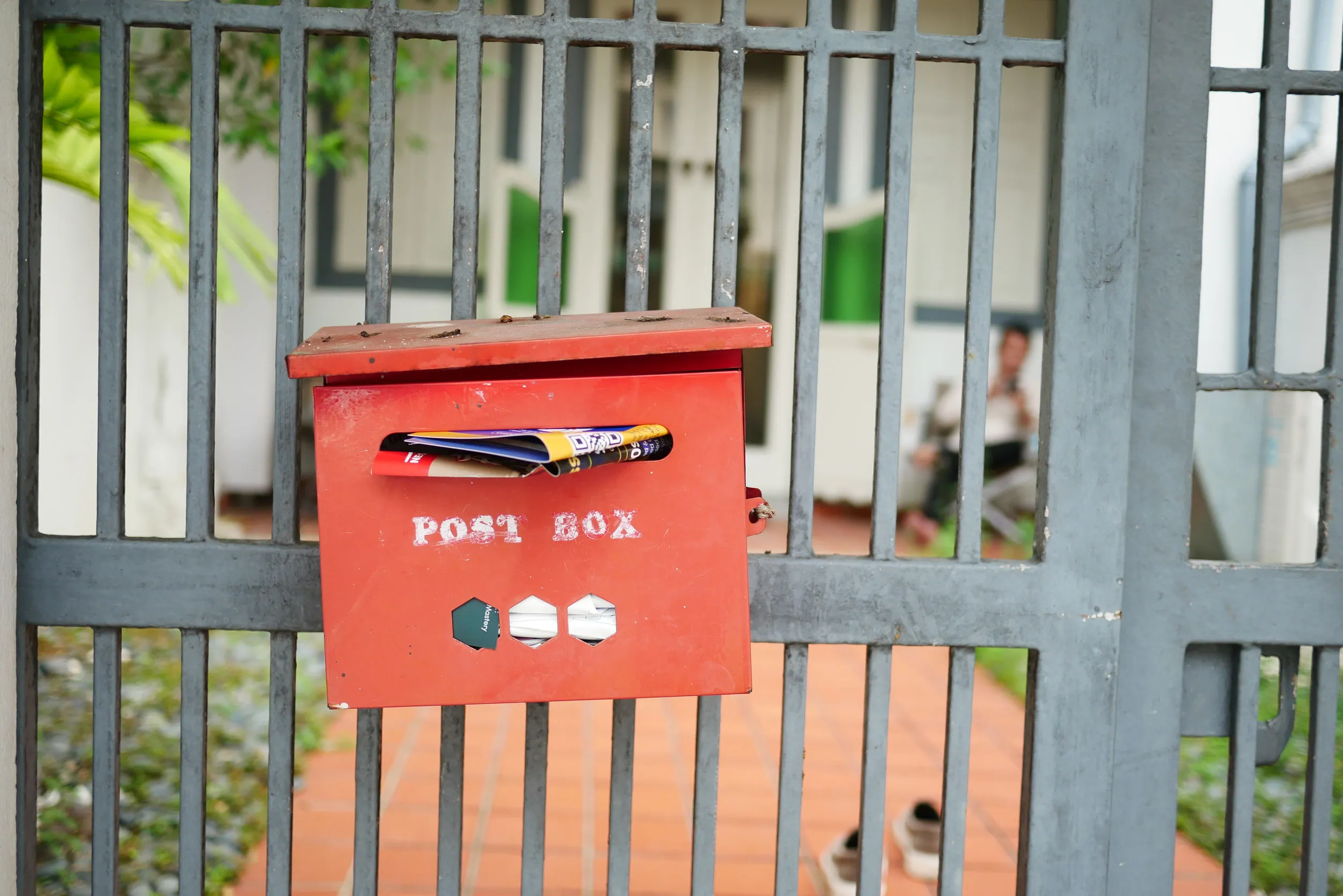 admail in post box